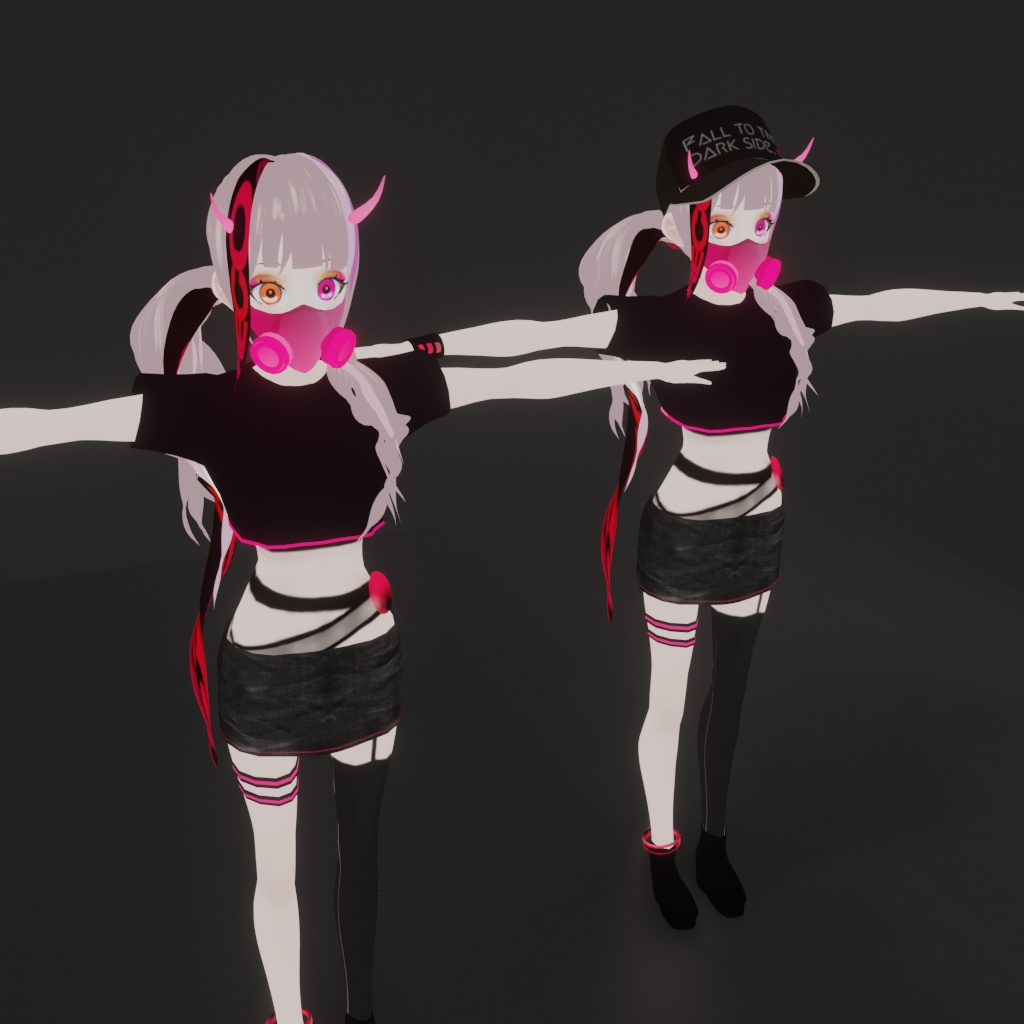【cluster向けVRMアバター】OMT03C -RECO-