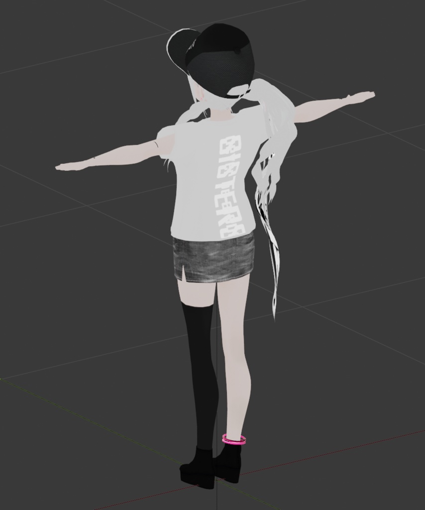 【cluster向けVRMアバター】colorless -RECO-