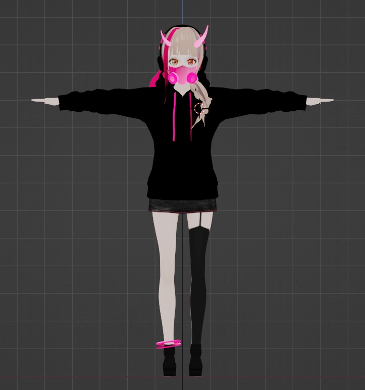 【VRoid】cluster向けVRM OMH03 -RECO-