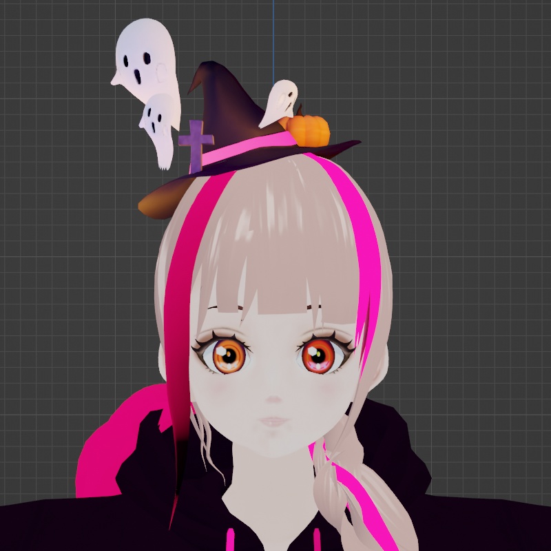 【VRMアバター】cluster向けVRM Halloween -SISTERS-
