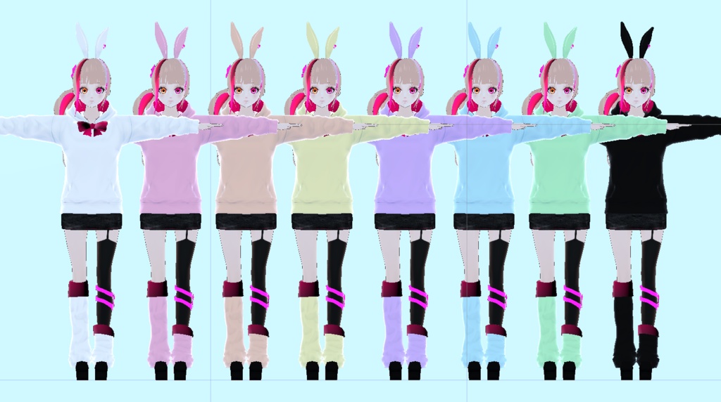 【cluster向けVRMアバター】UMR01 -RECO-