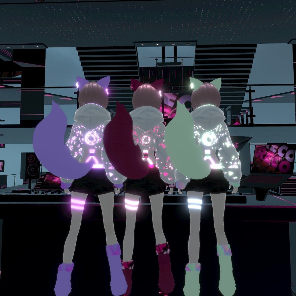 【cluster向けVRMアバター】CAT -SISTERS-