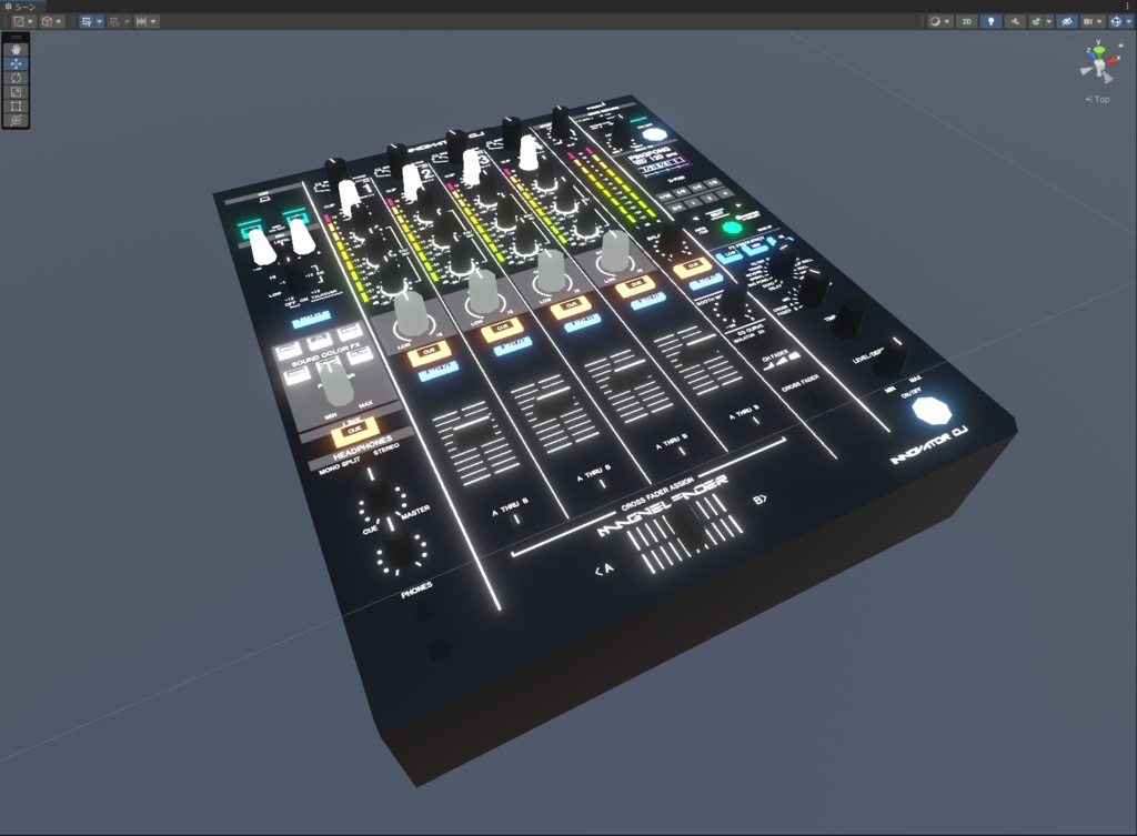 単品あり - DJセット★(ローポリ)【Turntable & VDJ & Mixer & Sampler】