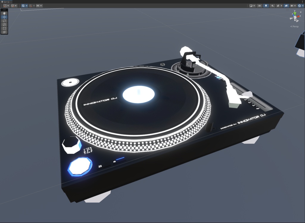 単品あり - DJセット★(ローポリ)【Turntable & VDJ & Mixer & Sampler】