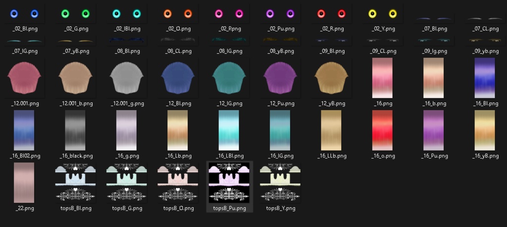 【cluster向けVRMアバター】BSP -SISTERS-