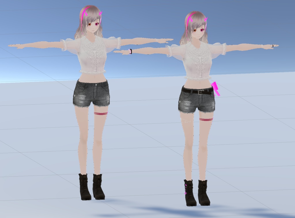 【cluster向けVRMアバター】BSP -SISTERS-