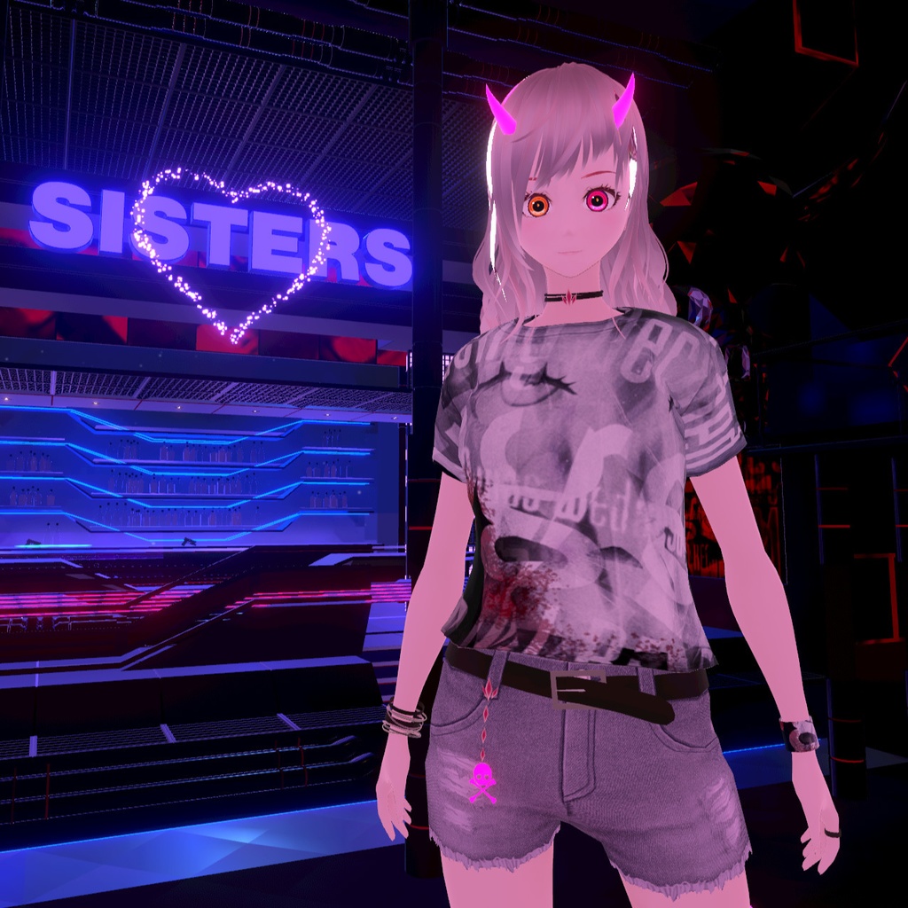 【cluster向けVRMアバター】TSP -SISTERS-