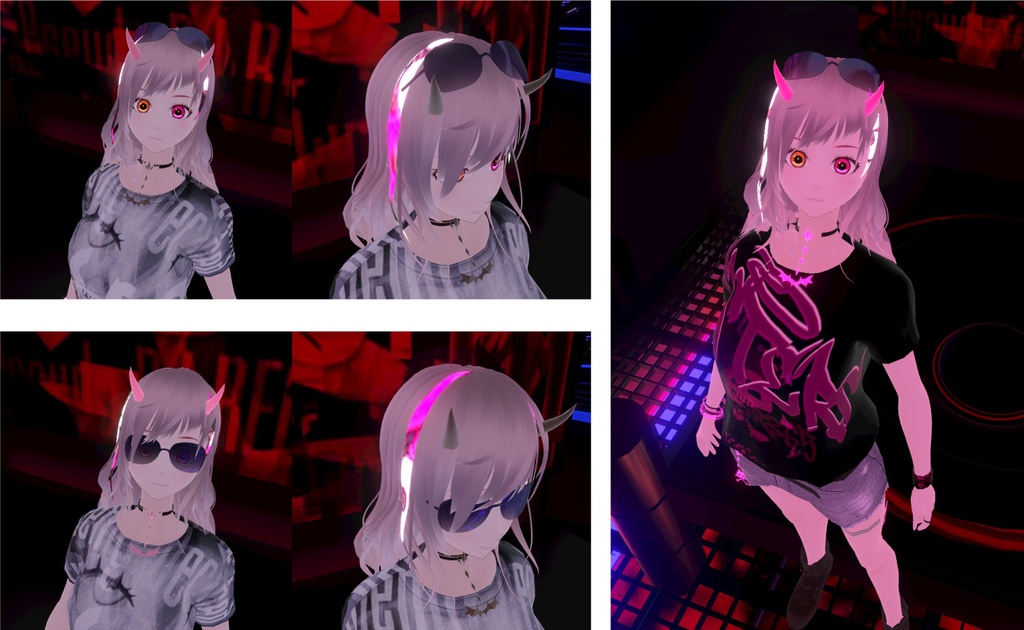 【cluster向けVRMアバター】TSP -SISTERS-