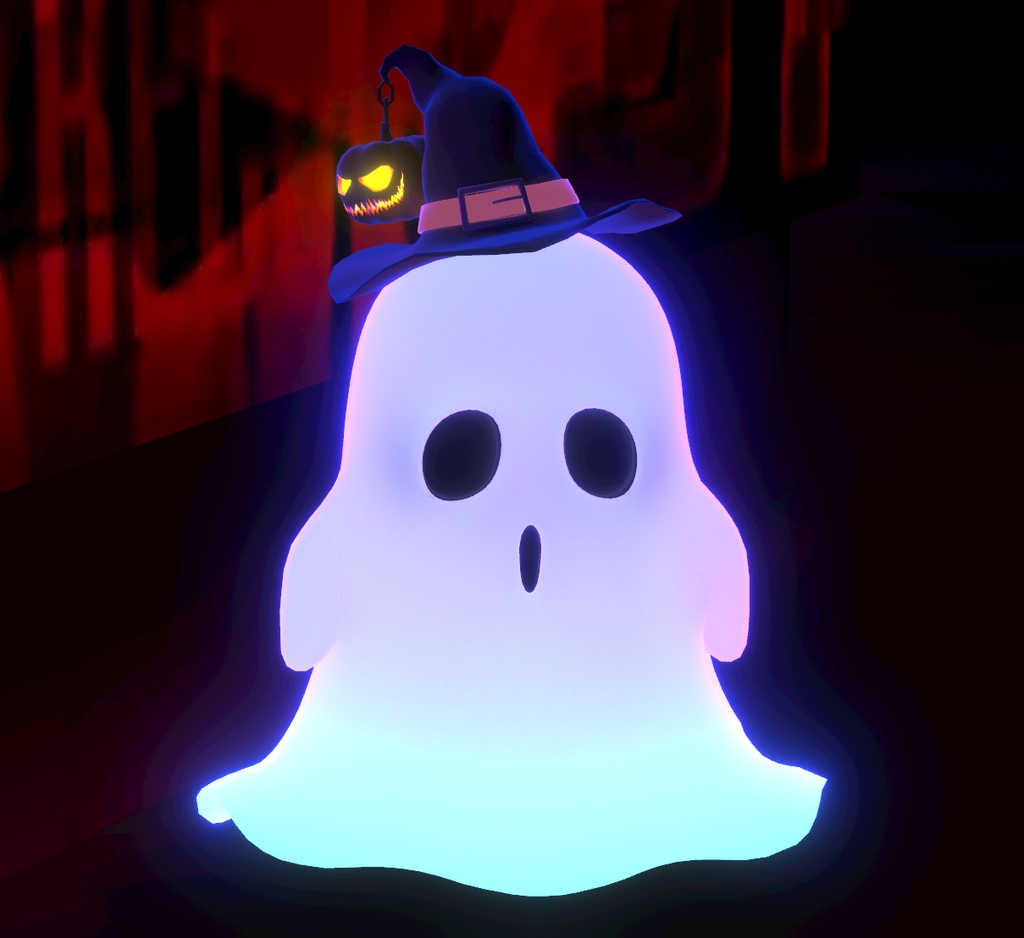 【VRMアバター】ハロウィンのゴースト★Halloween Ghost