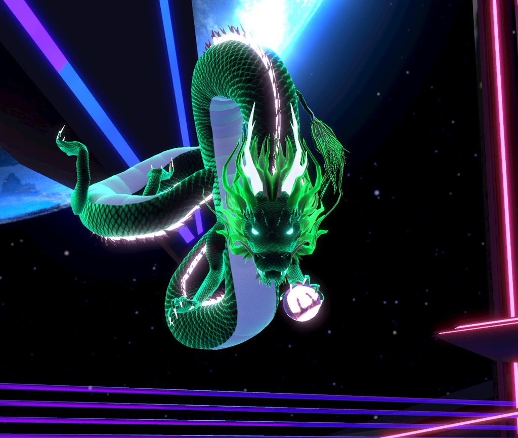 【VRMアバター】辰年 -龍アバター Dragon2024 -