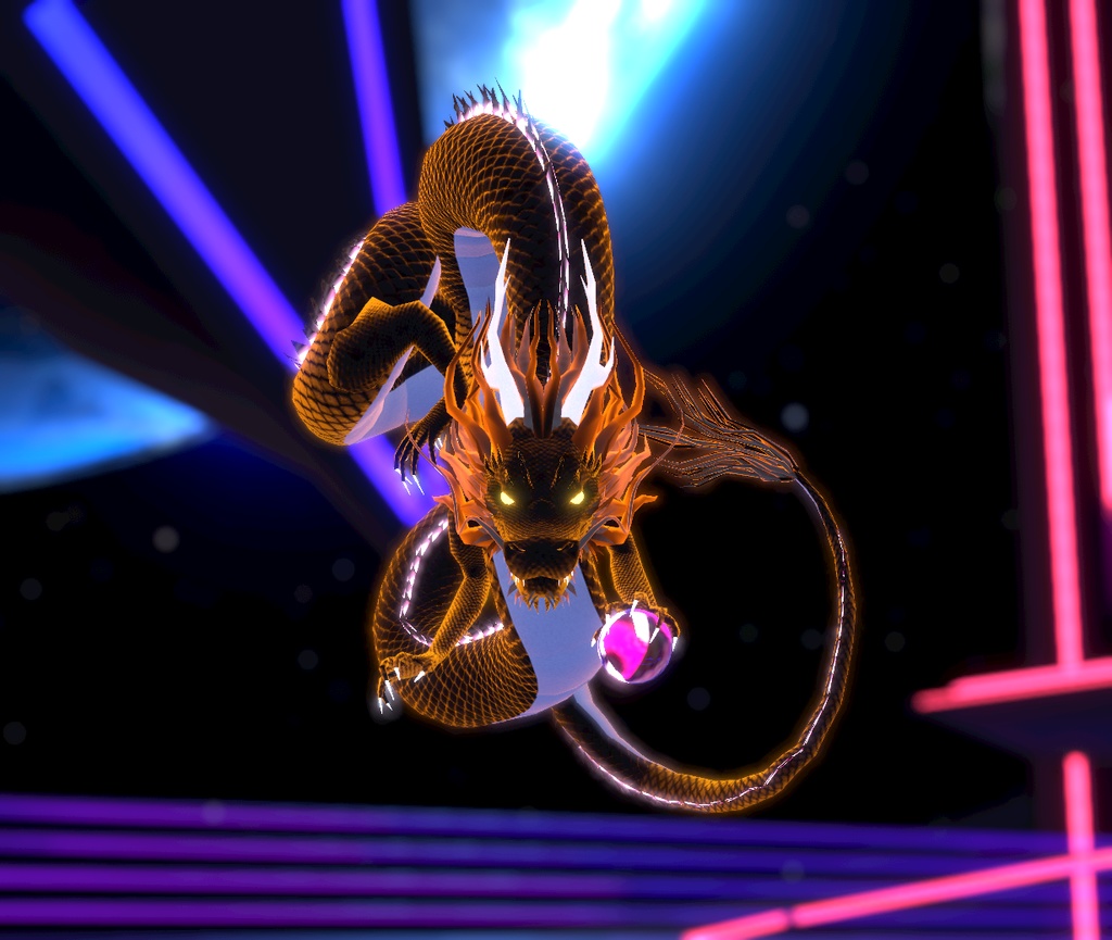 【VRMアバター】辰年 -龍アバター Dragon2024 -