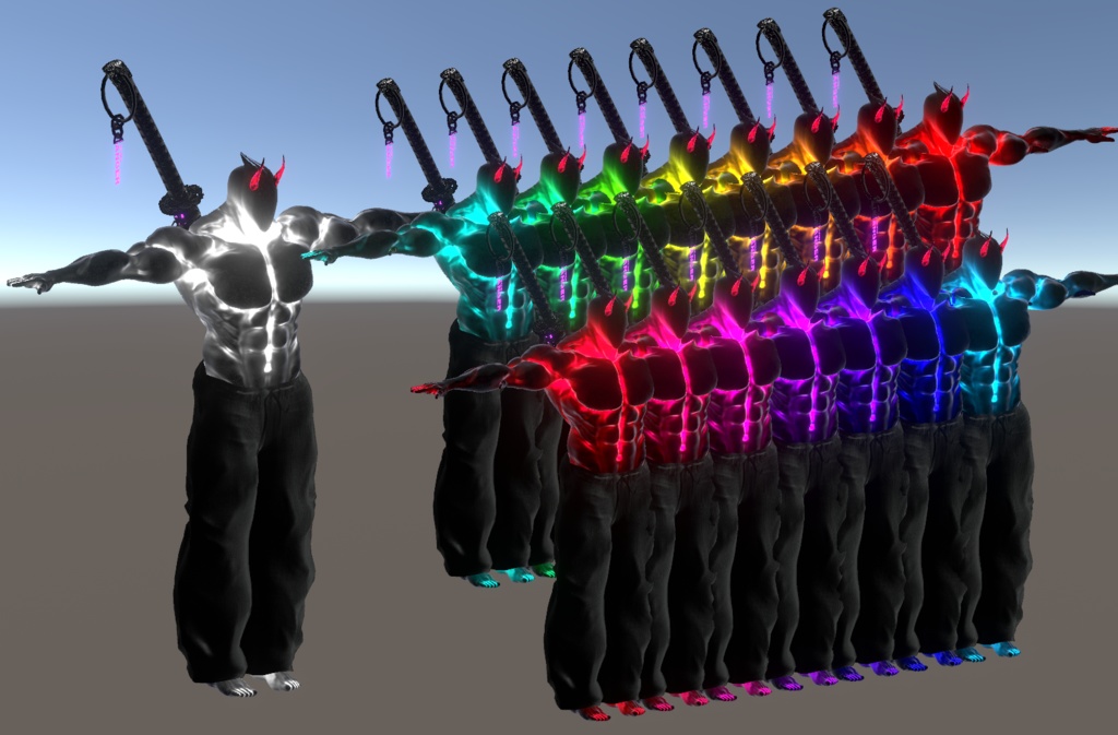 【VRMアバター】鬼-Anger-