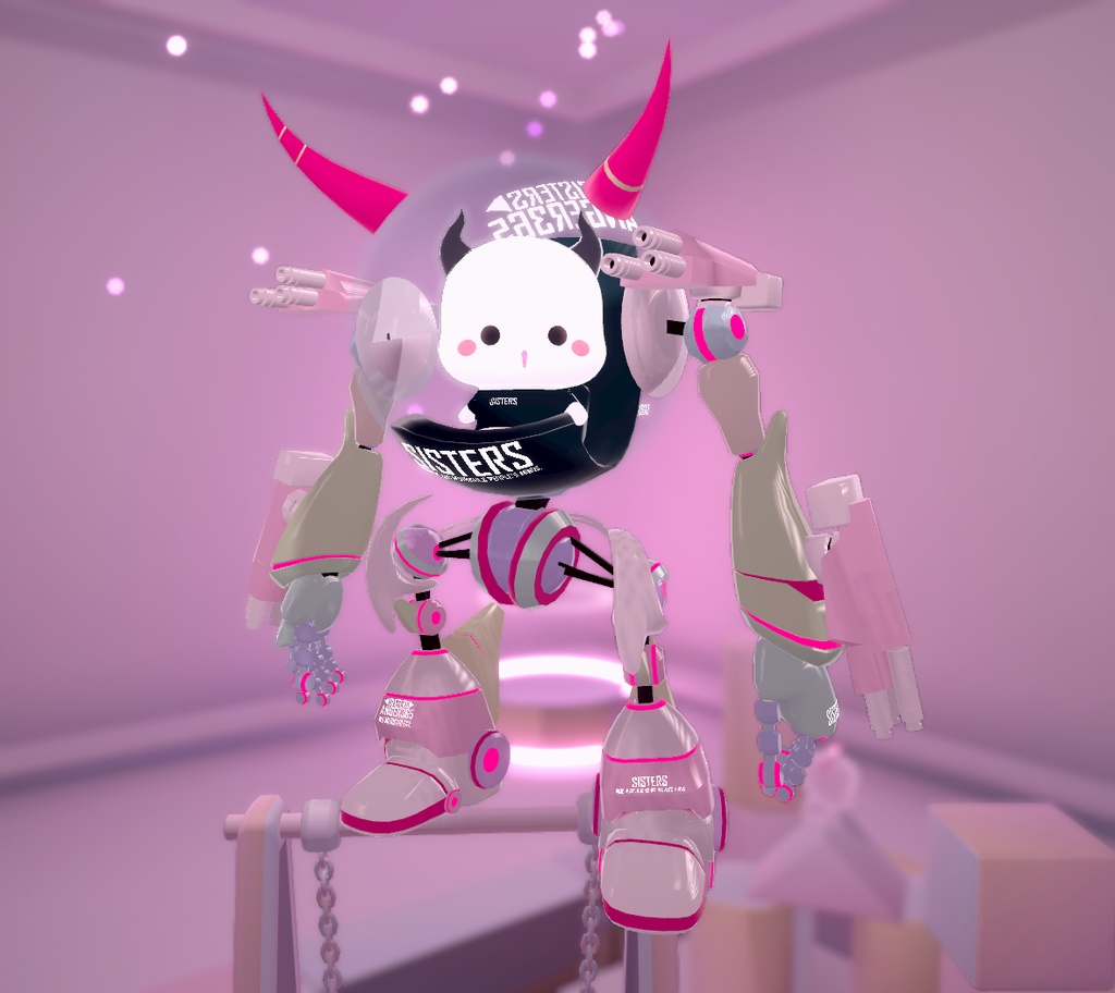 【VRM1.0アバター】あんがーちゃん★angerChan -乗り物シリーズ-