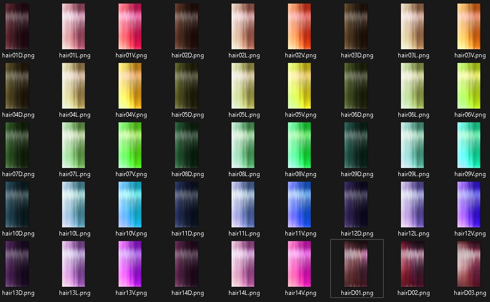 【VRMアバター】-SISTERS-ATD bikini Ver.