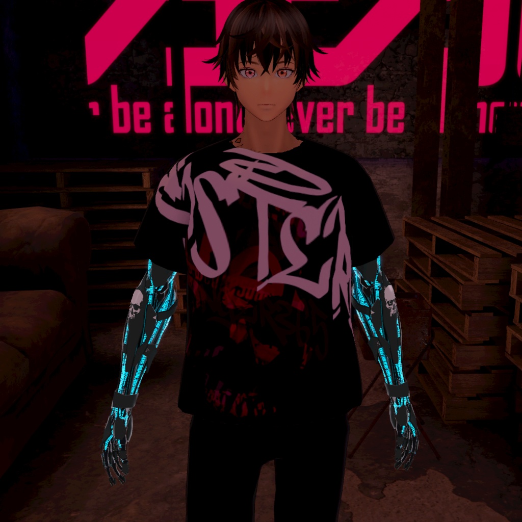 【 XWear衣装 】サイバーバイオニックアーム -Cyber Bionic Arm-