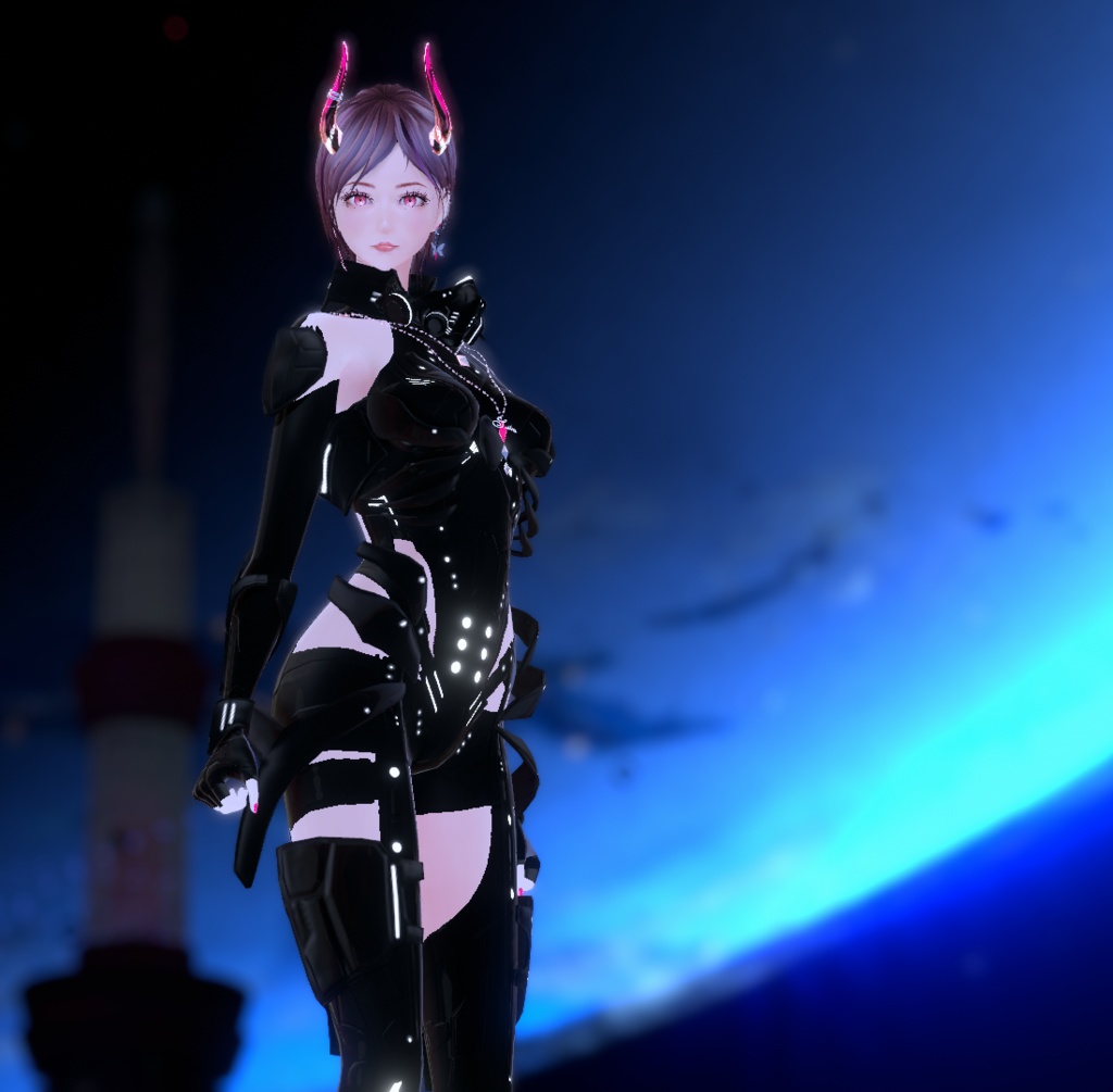 【VRChat & VRMアバター】-SISTERS- RES (BS00)