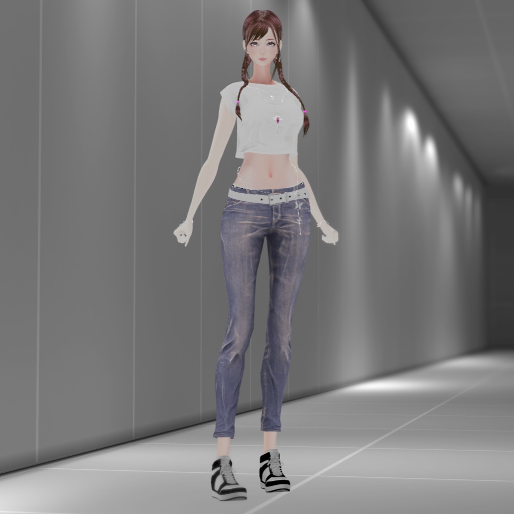 【VRChat & VRMアバター】-SISTERS- MSV & 追加専用SlimDenim