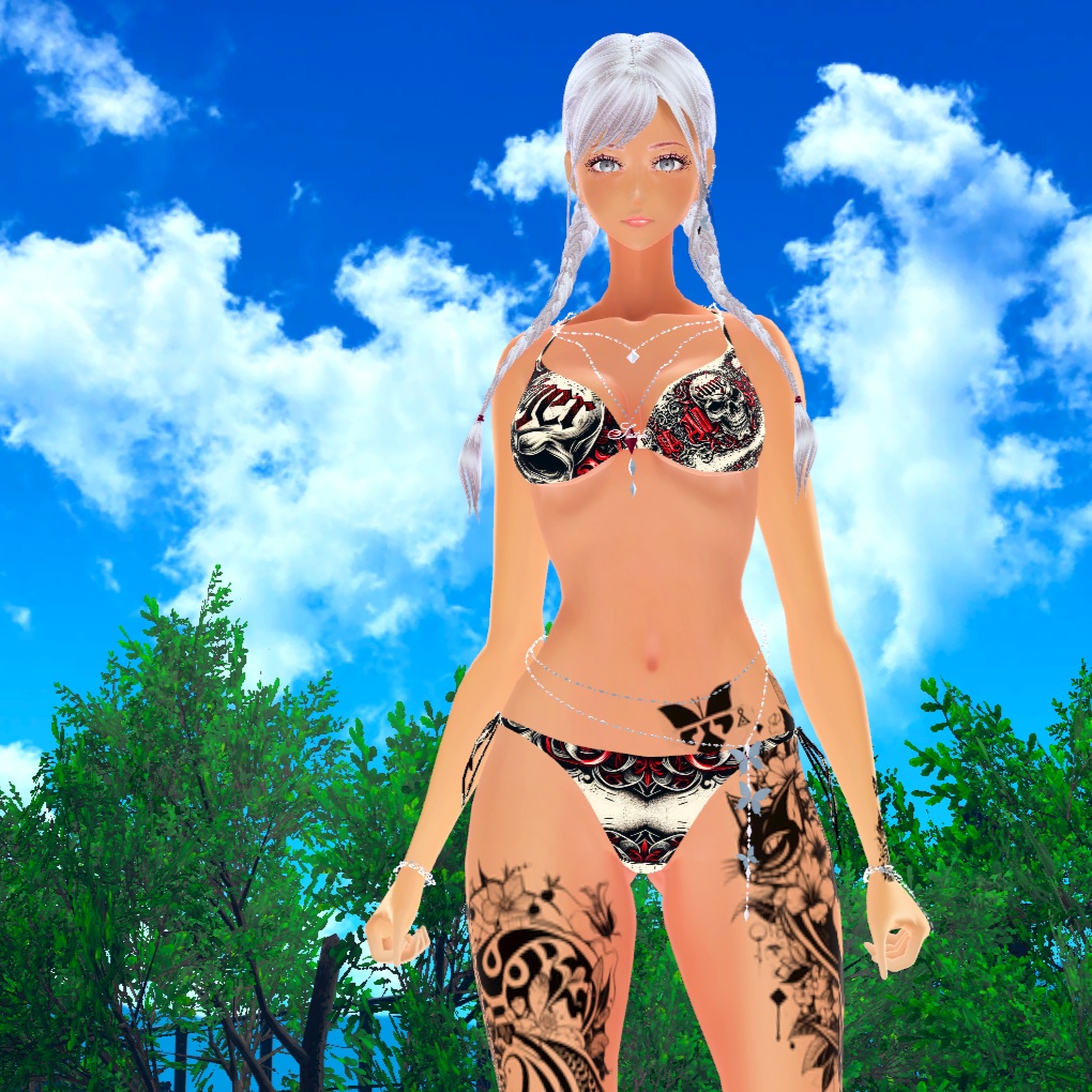 【VRChat & VRMアバター】-SISTERS- MSV & 追加専用SlimDenim