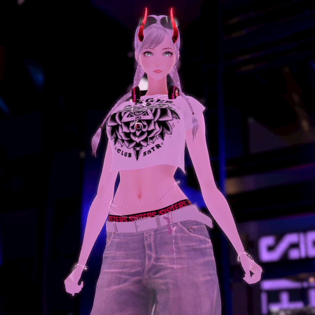 【VRChat & VRMアバター】-SISTERS- MSV & 追加専用SlimDenim