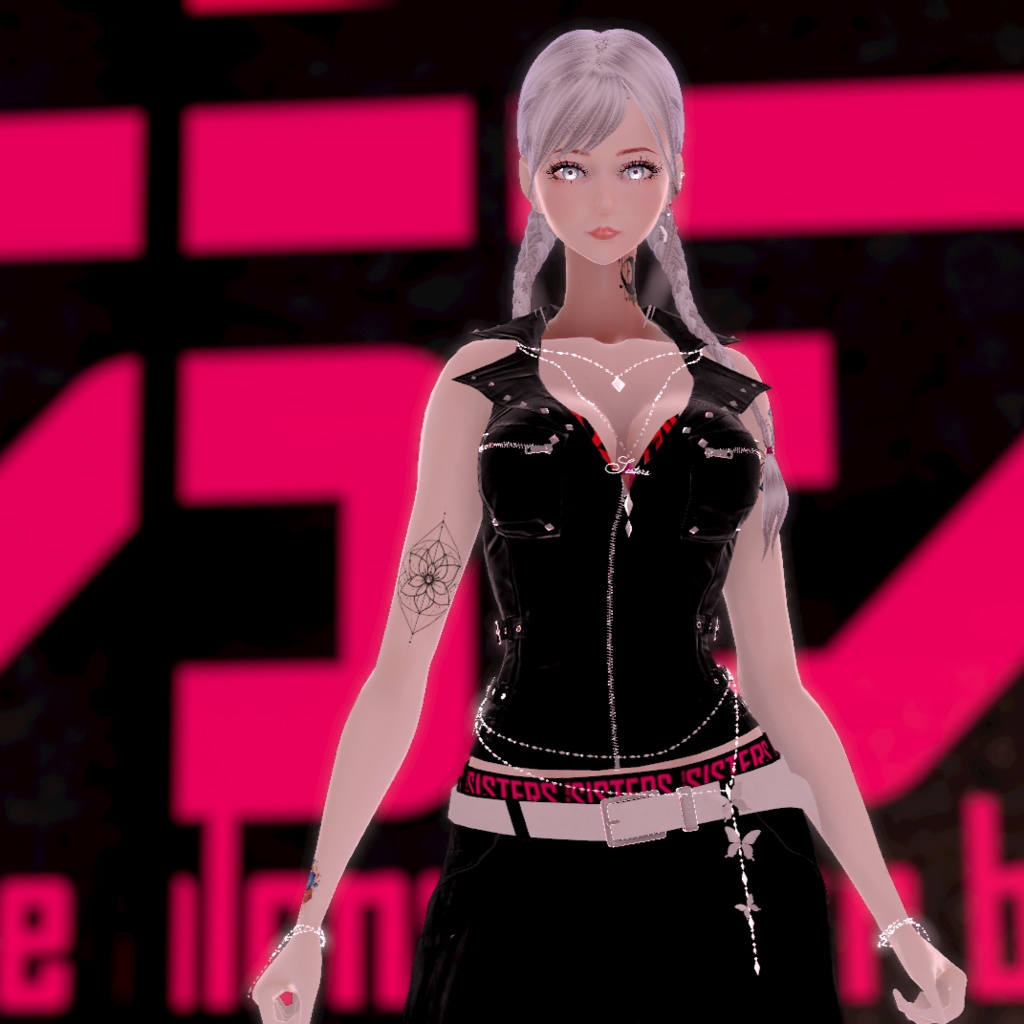 【VRChat & VRMアバター】-SISTERS- MSV & 追加専用SlimDenim