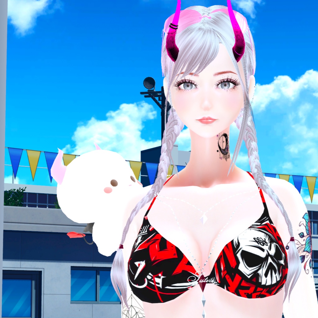 【VRChat & VRMアバター】-SISTERS- MSV & 追加専用SlimDenim