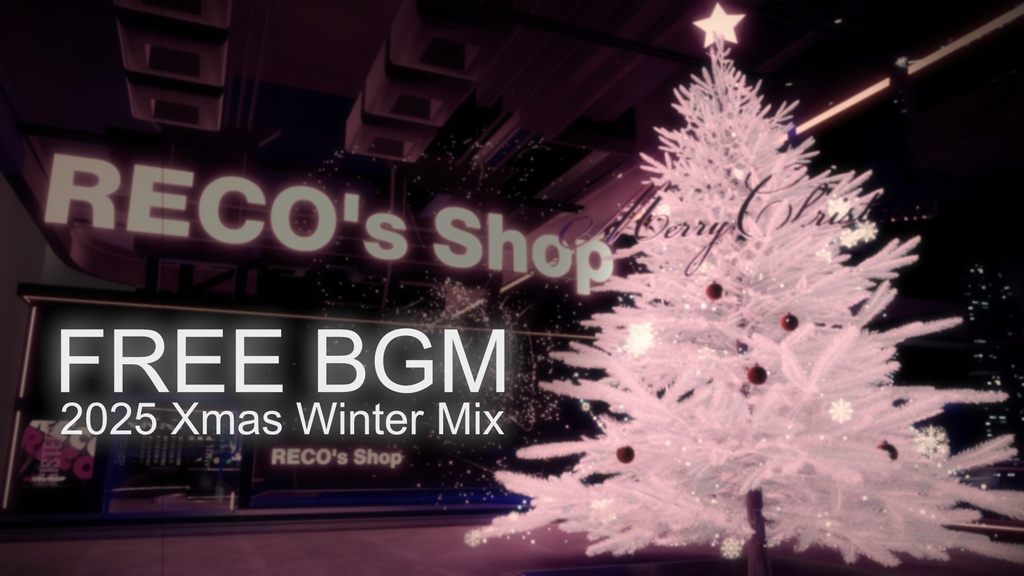 【FREE BGM】 | 2025 Xmas Winter Mix | 20-minute