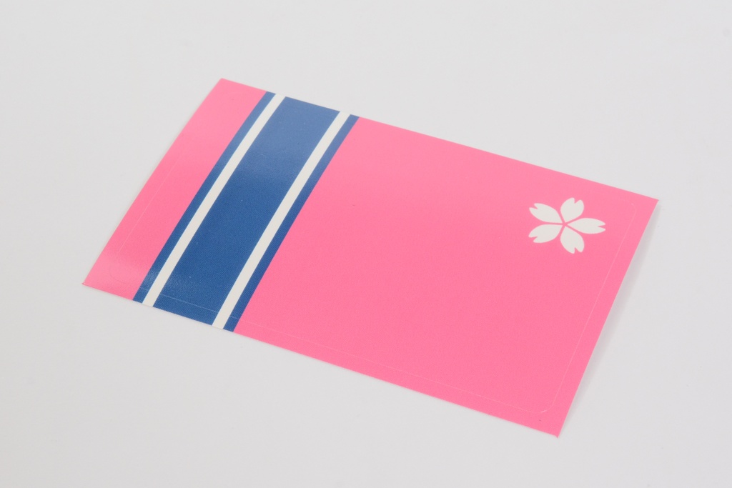 ICカードステッカー レビュー服イメージ