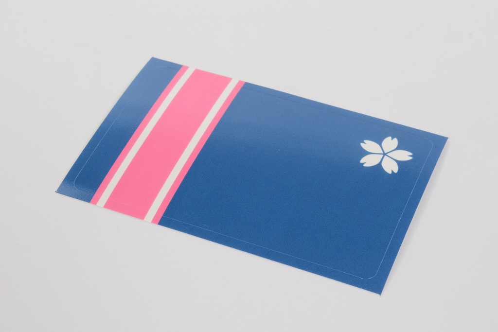 ICカードステッカー レビュー服イメージ