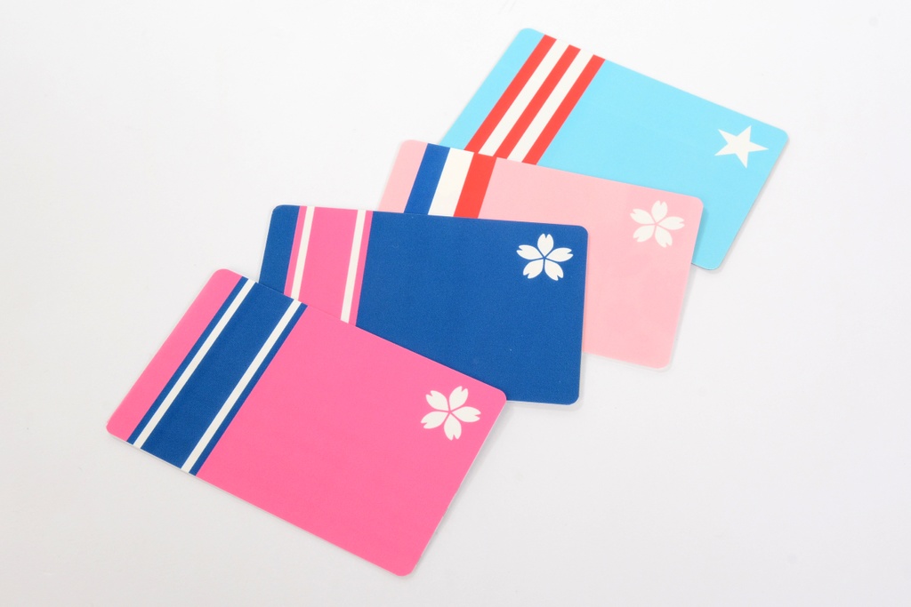 ICカードステッカー レビュー服イメージ