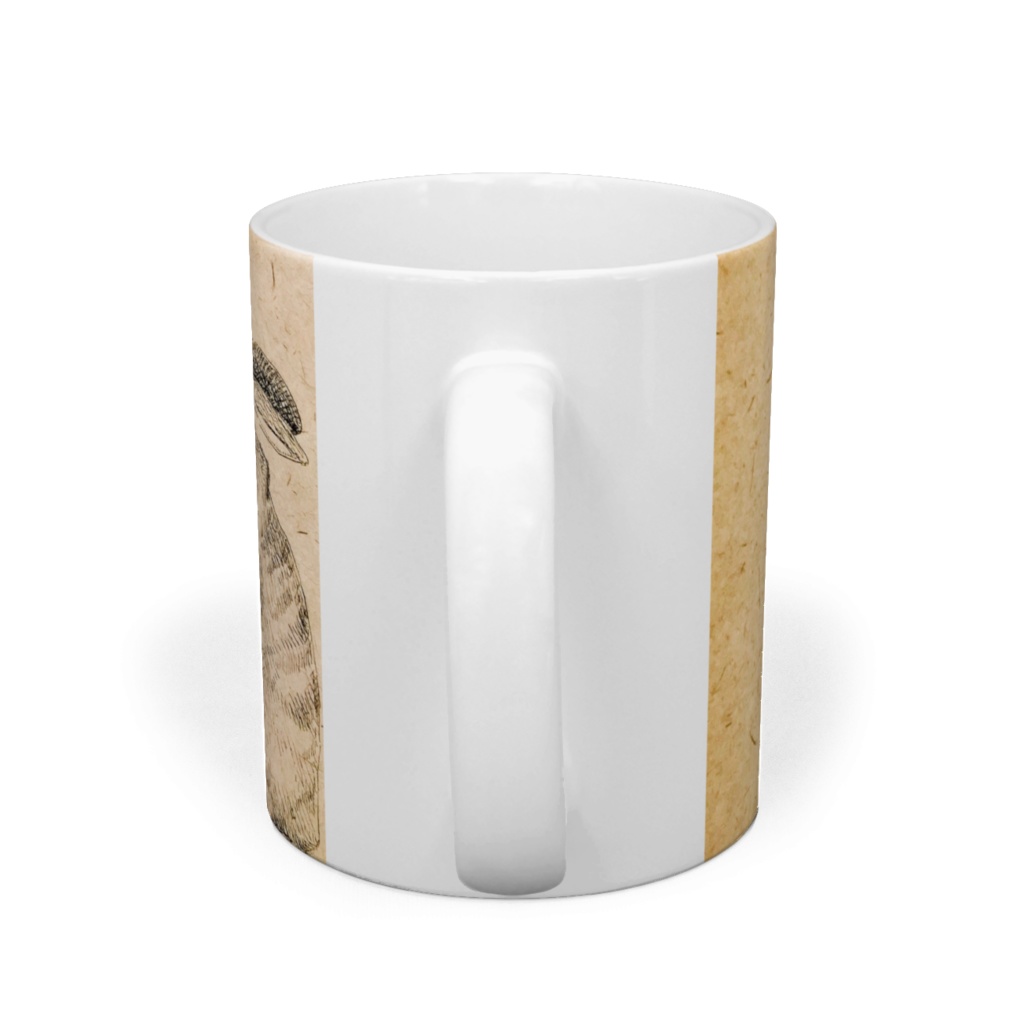 Rabbit  "Get under my umbrella. "