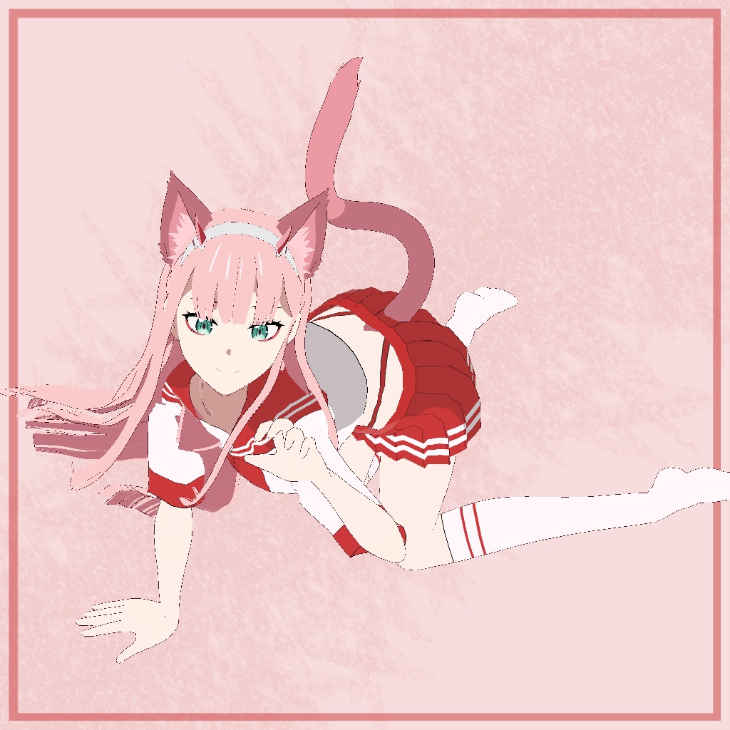 Zero Two neko