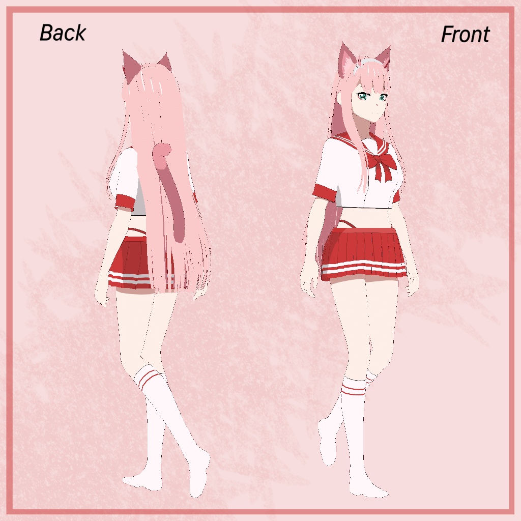 Zero Two neko