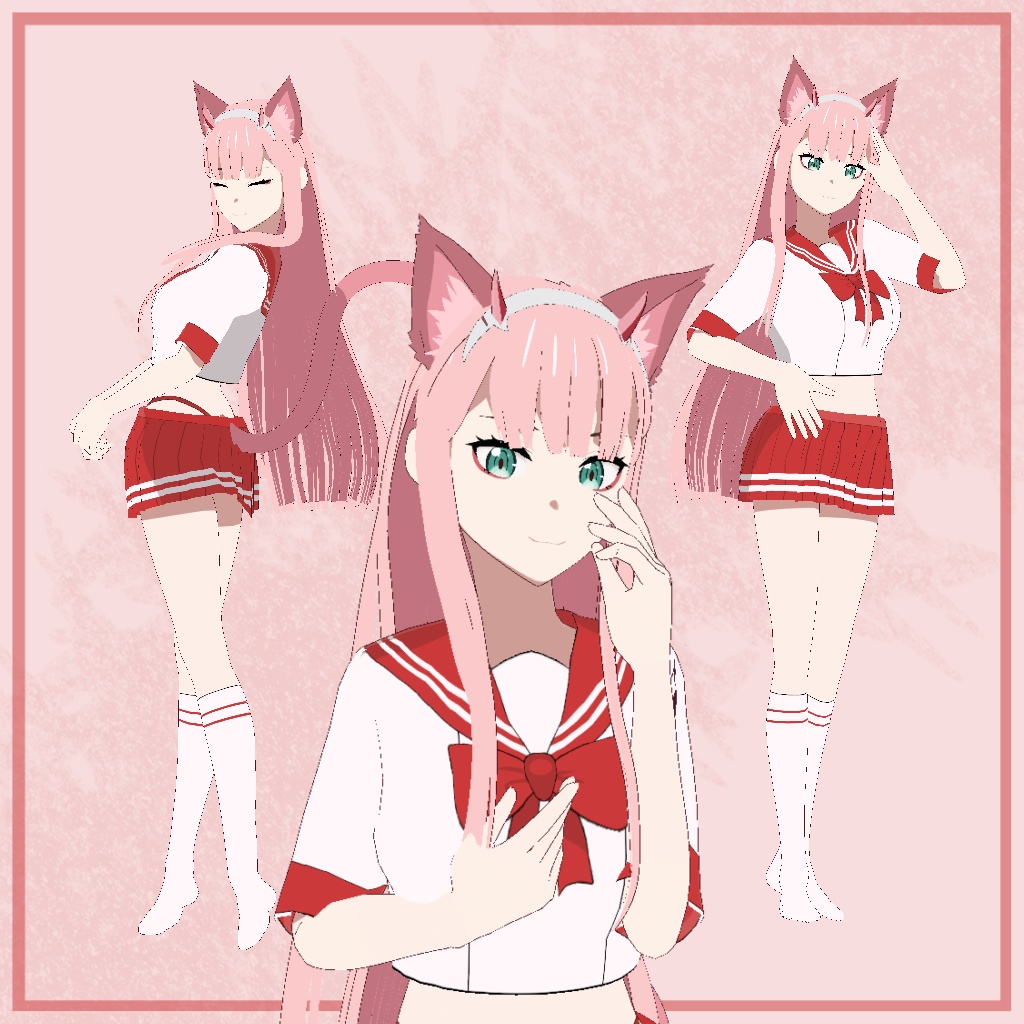 Zero Two neko