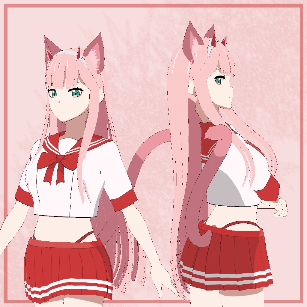 Zero Two neko