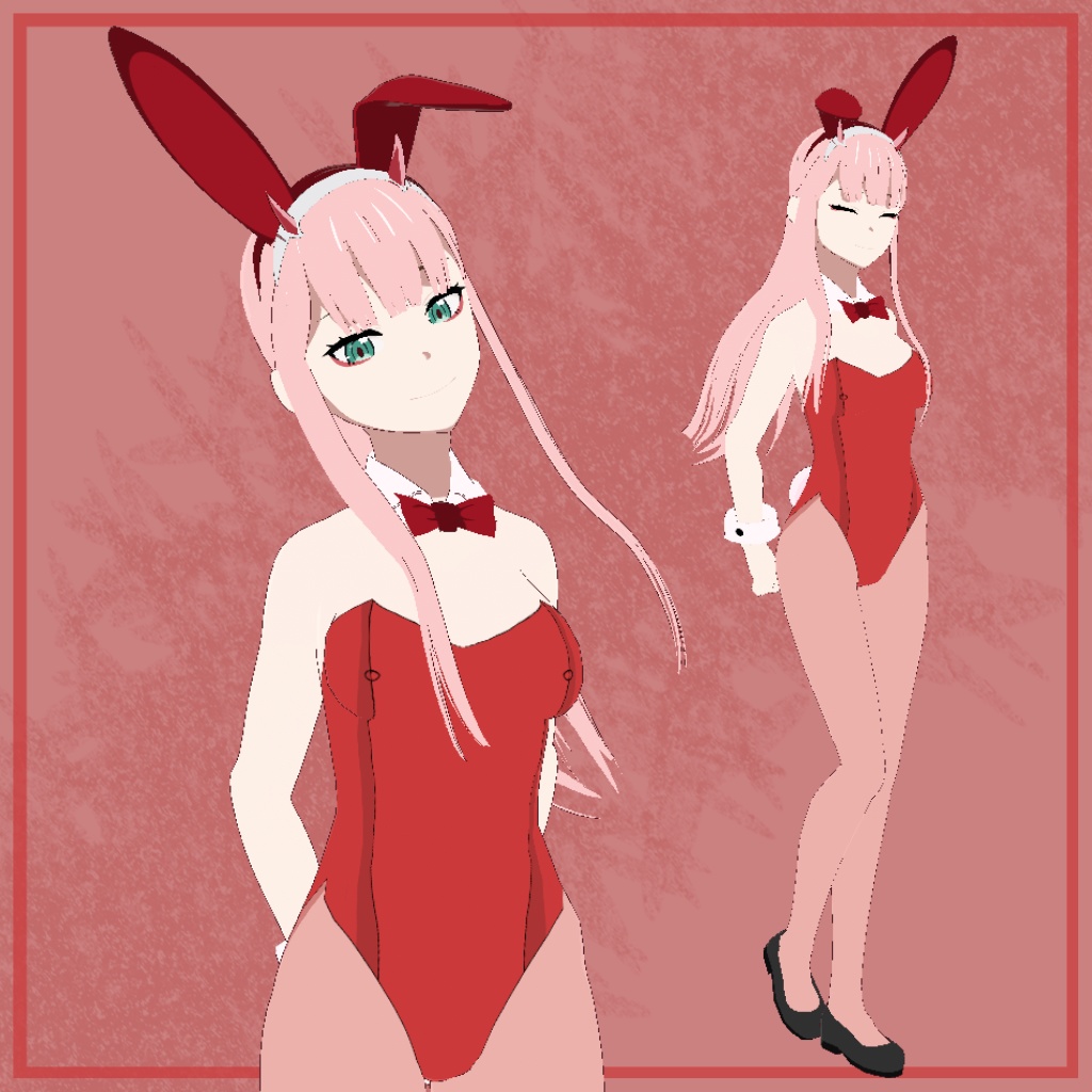 Zero Two bunny suit