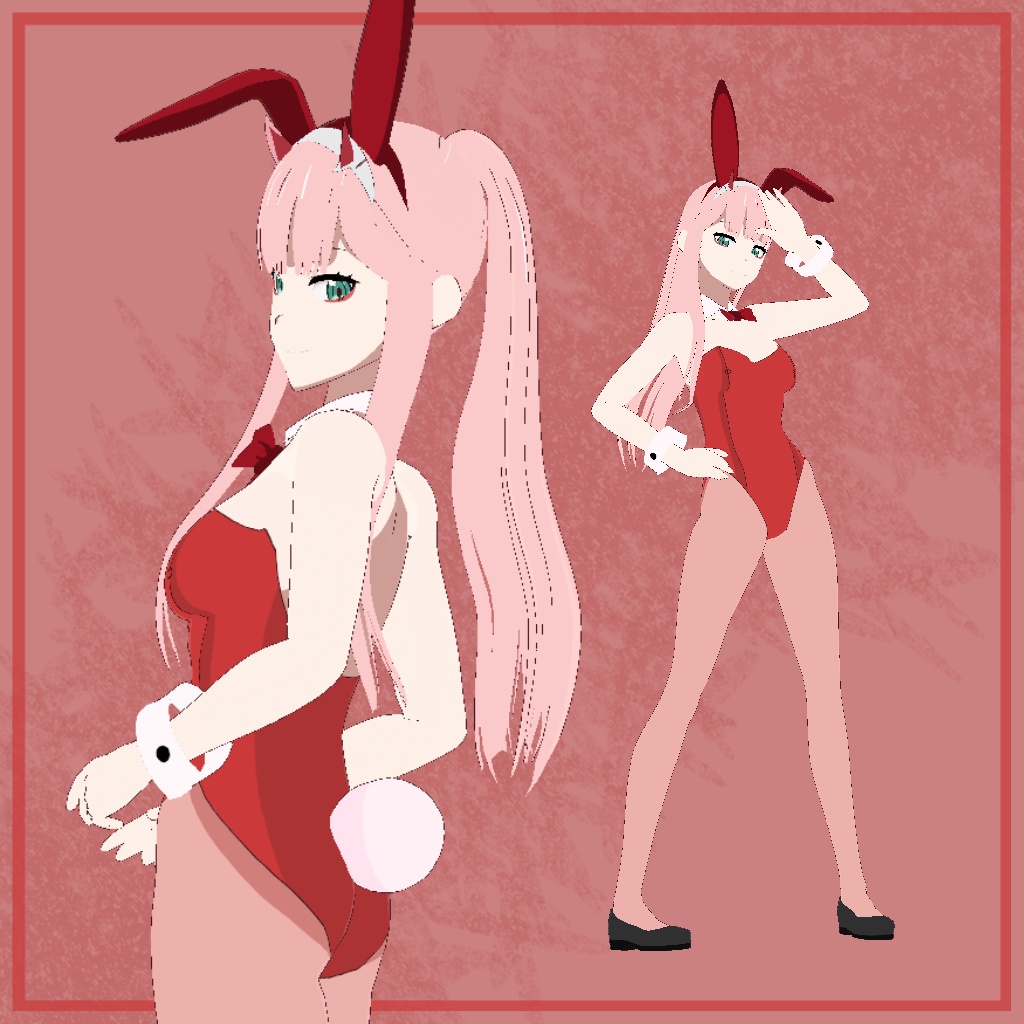 Zero Two bunny suit
