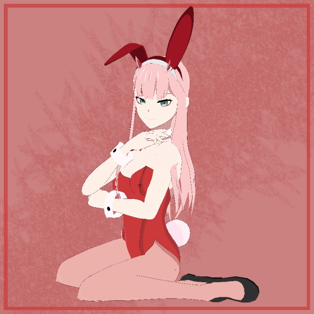 Zero Two bunny suit