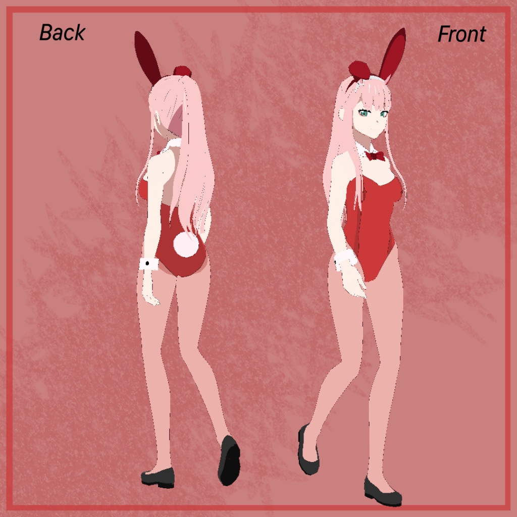 Zero Two bunny suit