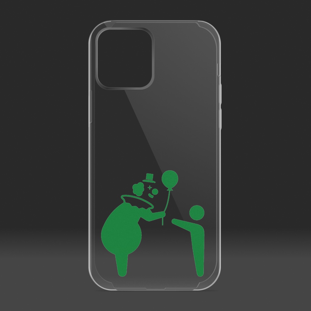 ピエロ iPhoneケース