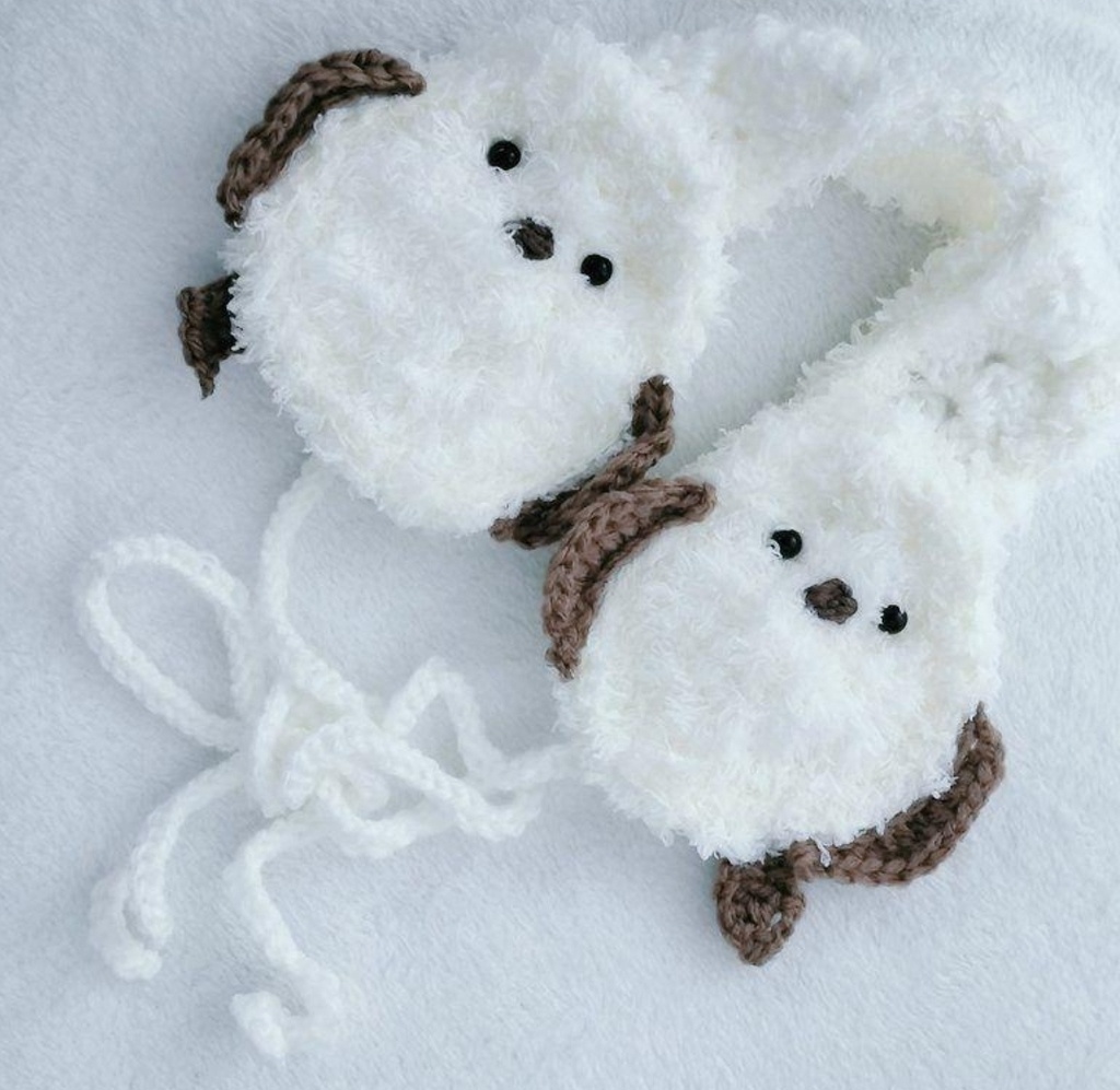 シマエナガのイヤーマフ