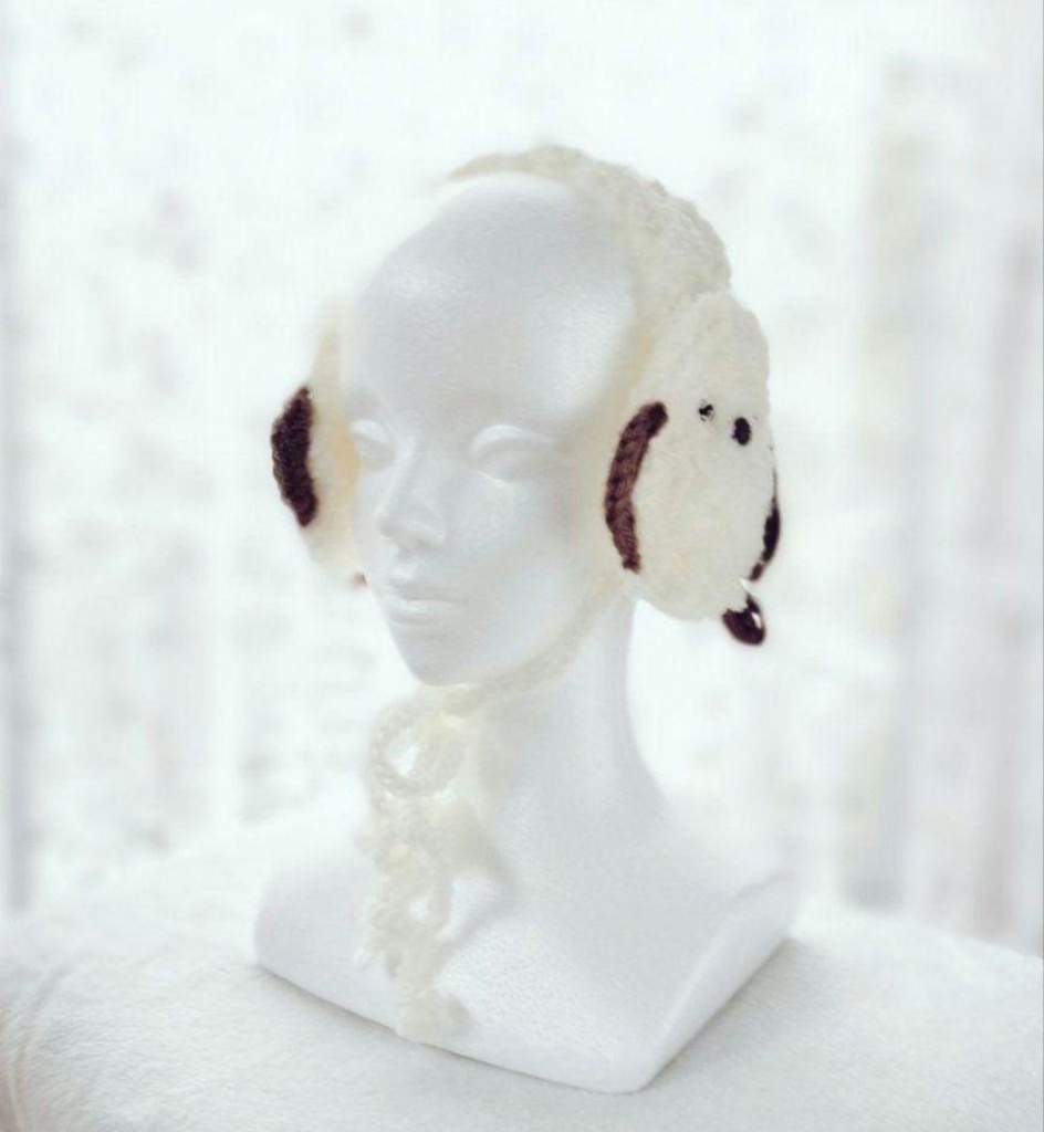 シマエナガのイヤーマフ