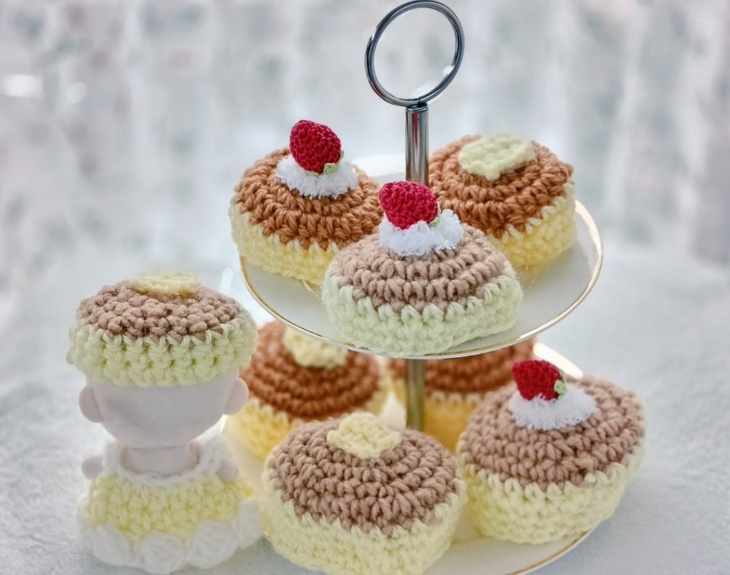 【10cmぬいサイズ】パンケーキベレー帽