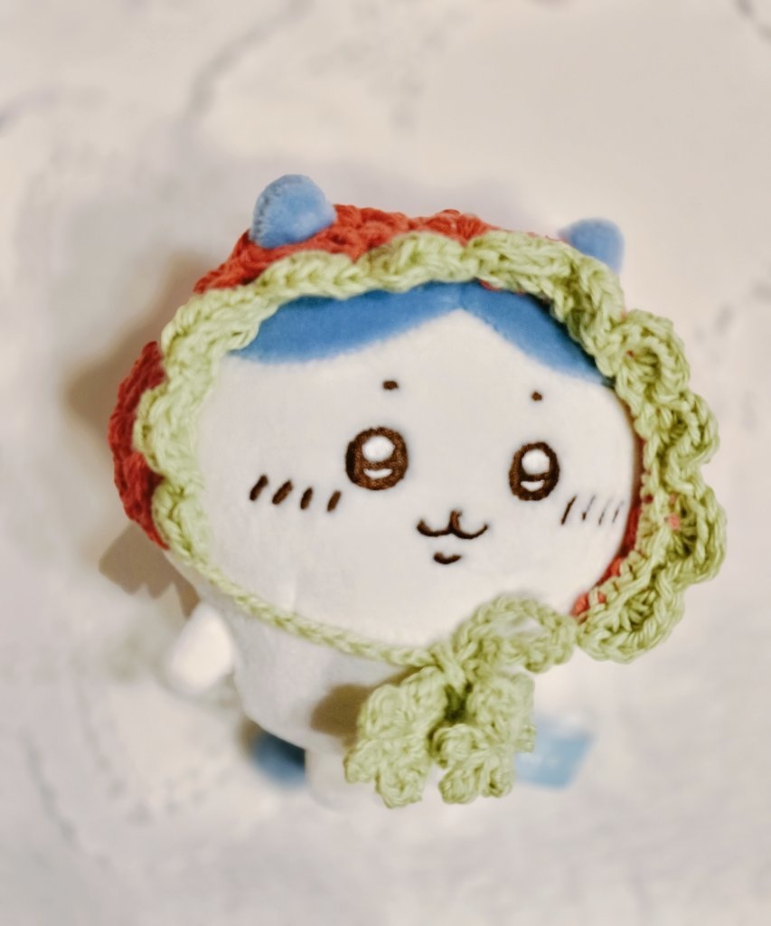 【5/8新色追加】いちごのバブーシュカ ぬい用 ぬい活 苺