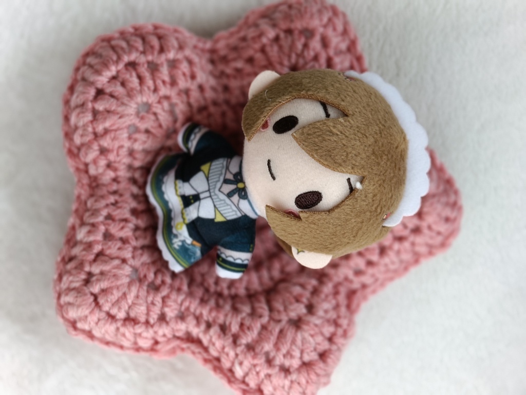 【9/25通販開始】ゆめみごこちお星さまクッションラグ ぬい活 はむにぎり ちびぐるみ にじぱぺ