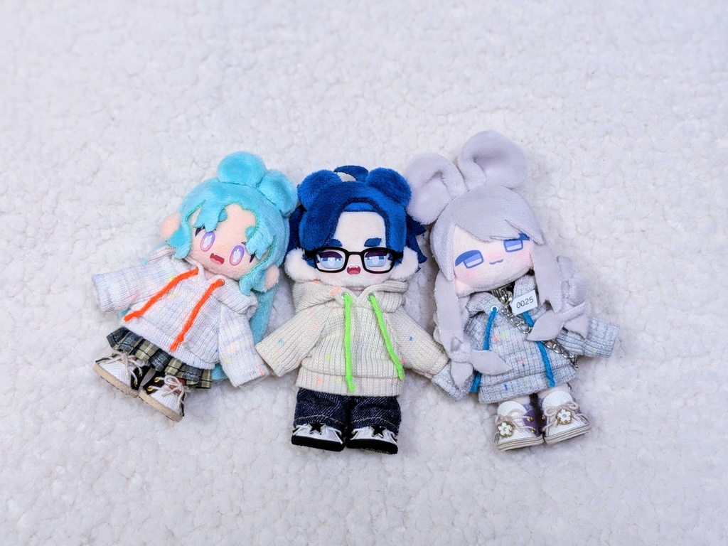 【ぷにみおサイズ】ネオンカラーフーディ