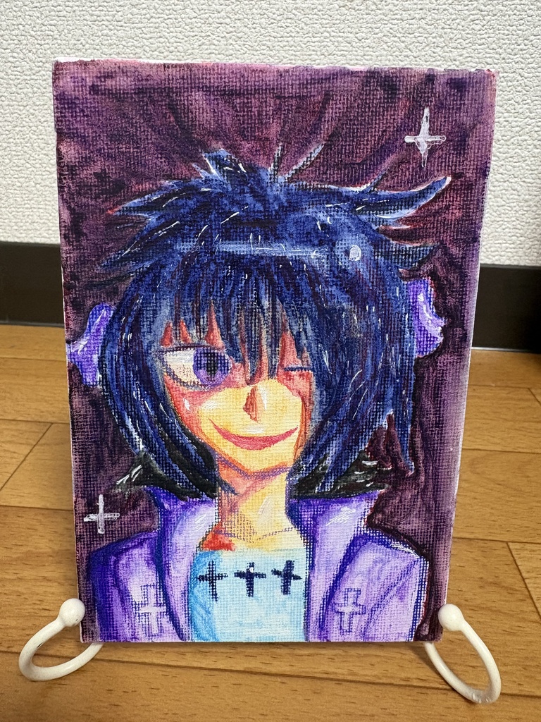 【「念じれば治る」と言った少女】原画
