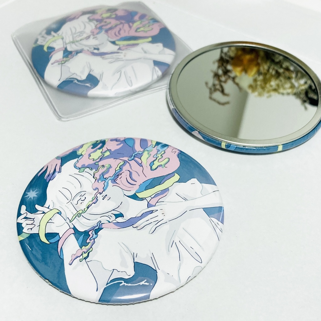 自惚れない缶ミラー