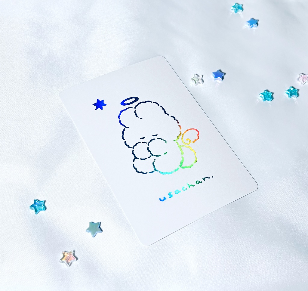 イラストカード(2種セット)【USACHAN】