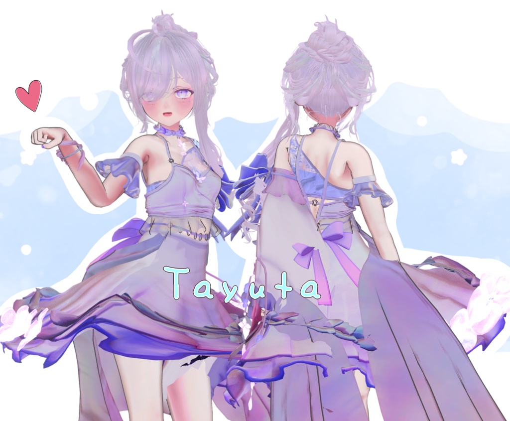 ものぐさおだんごアップヘアー