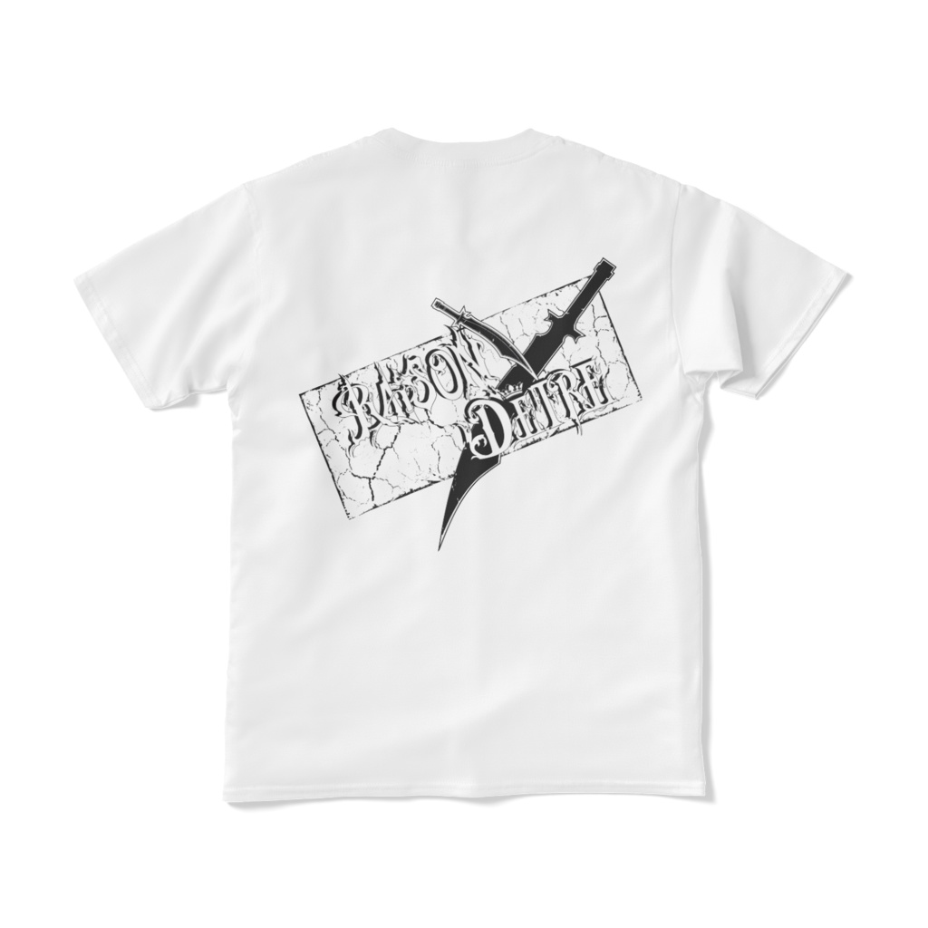 レゾンデートル王冠付きデザインTシャツ